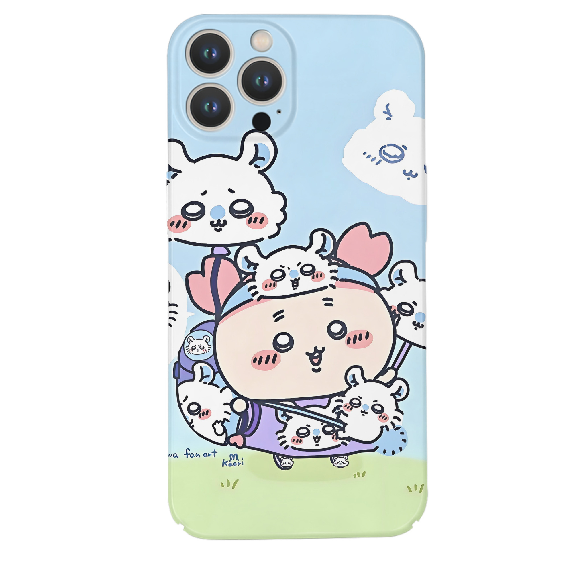 （画像用） ちいかわ Chii-kawa 【iPhone 14シリーズ対応】ハードケース